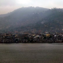 First impression of Freetown, the capital of Sierra Leone
